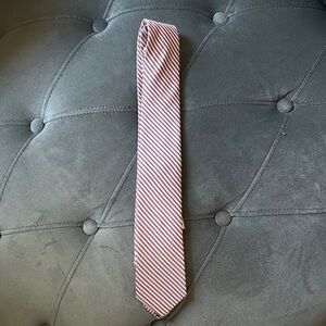 J. Crew Red, White and Blue Striped Tie